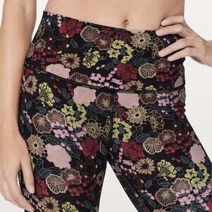Lululemon Wunder Train High-Rise Tight 28" Fluorolace Multi Floral Size 6